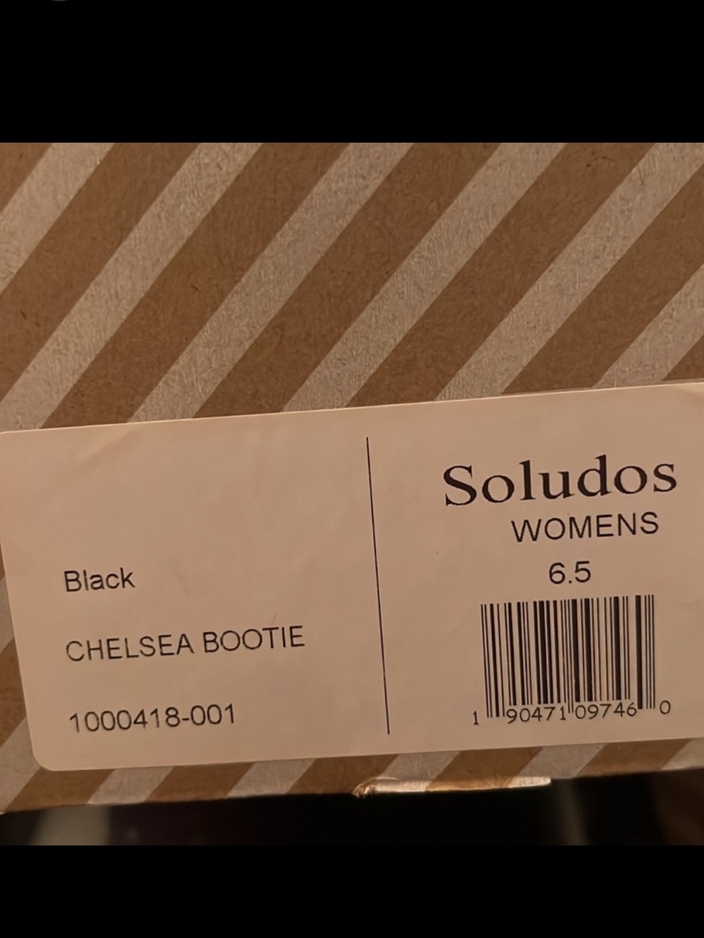 NWT Soludos Chelsea Bootie Marfa Leather in Black Size 6.5 or 8.5 - Picture 14 of 15